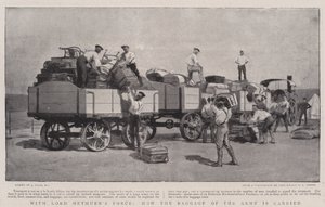 Con la forza di Lord Methuen, come viene trasportato il bagaglio dell